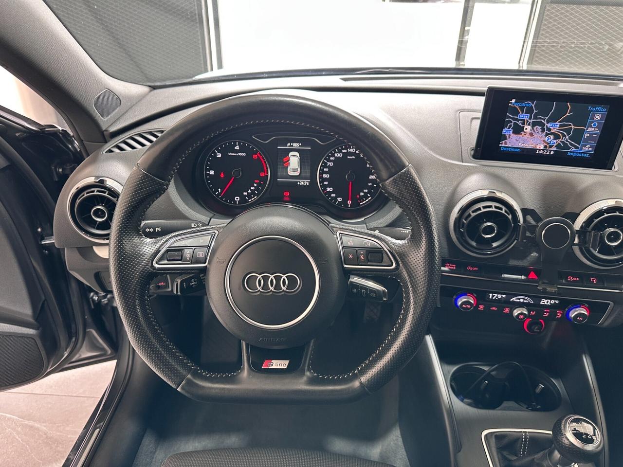 Audi A3 2.0 TDI 150 CV S LINE - FULL - UNICO PROP