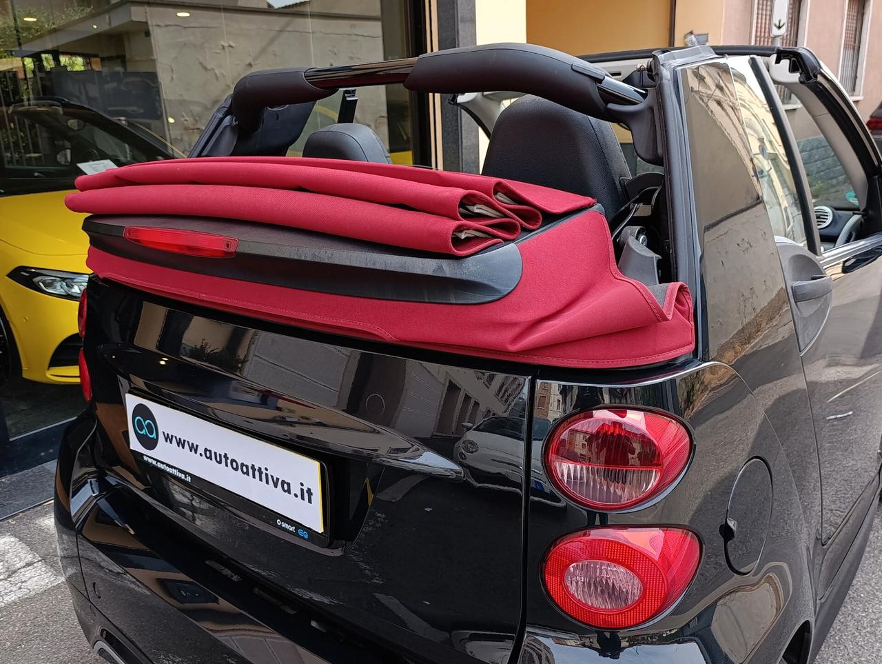 Smart ForTwo 1.0 71cv cabrio passion FL Capote Rossa