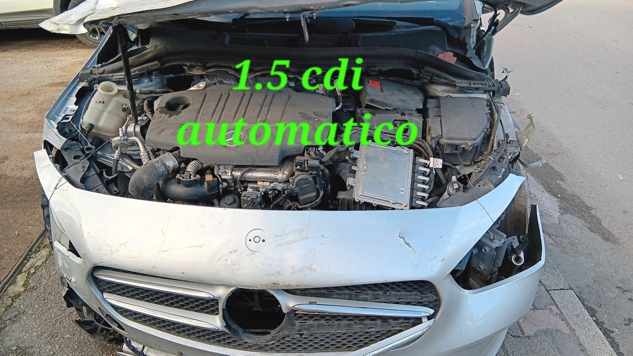 MERCEDES CLASSE B 180 CDI INCIDENTATA SINISTRATA MONDIALCARS