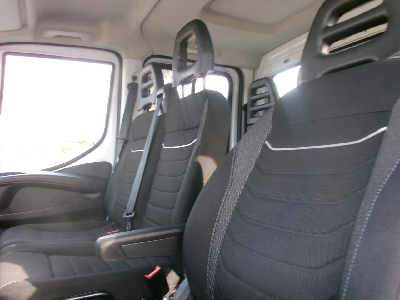 Iveco Daily 35C14 2.3 140CV DOP CAB 7 POSTI, RIBALTABILE **35000 KM**