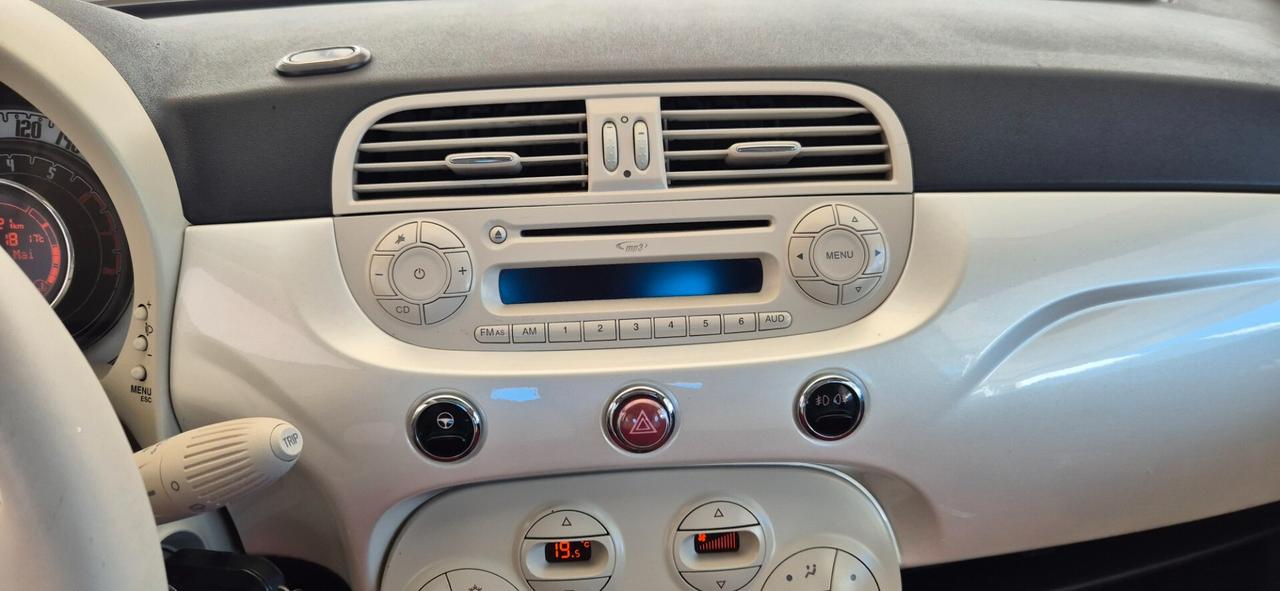 FIAT 500 1.2 BENZINA 69CV Tetto Panora 05/2009
