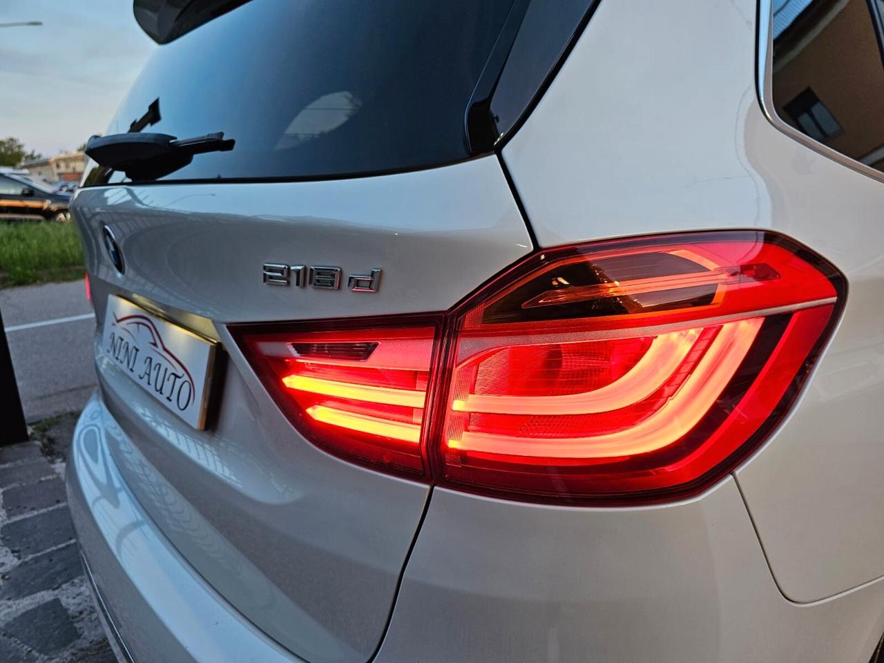 Bmw 218d 150cv Gran Tourer Luxury*Pelle*Navi*Tetto*18*Bi-Xeno*