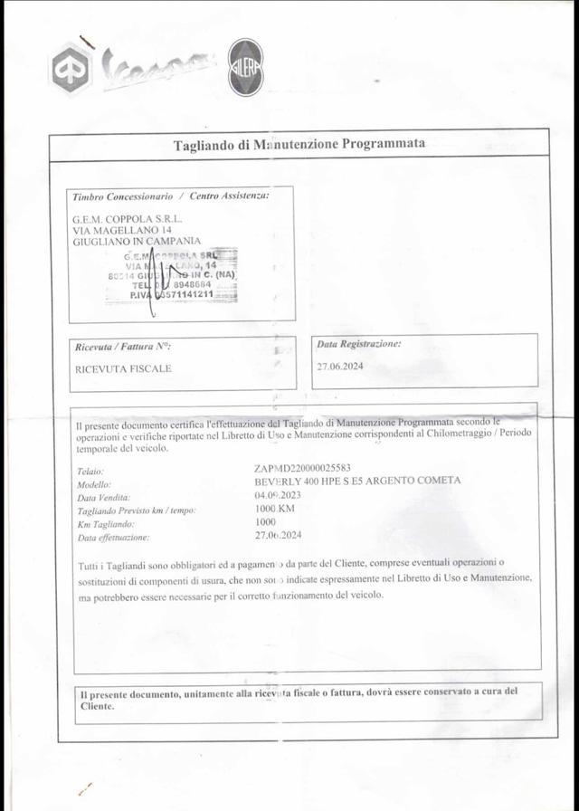 PIAGGIO Beverly 400 S SPORT 15MILA KM CONDIZIONI OTTIME