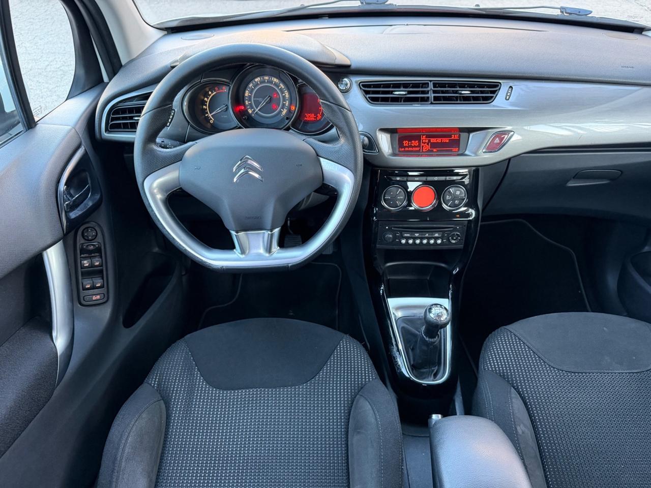 Citroen C3 1.4 HDi 70 cv 2014 exclusive