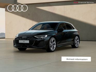 Audi A3 sportback 1.5 tfsi mhev s line edition 150cv s-tronic