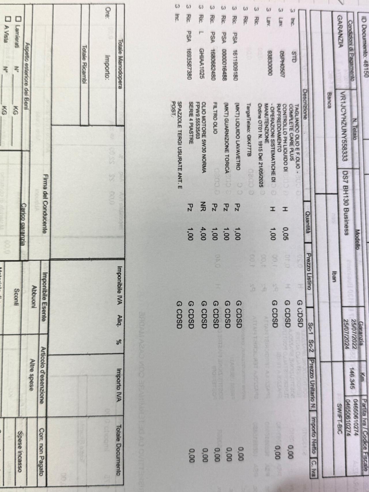 Ds 7 Crossback Autocarro 5 posti aut. Performance Line