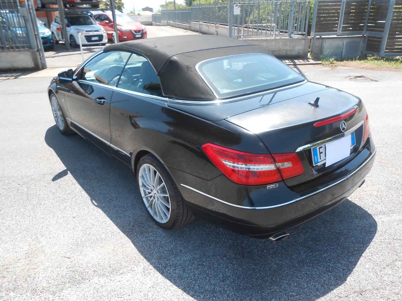 Mercedes-benz E 250 CDI Cabrio BlueEFFICIENCY Avantgarde