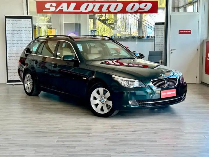 Bmw 530i Touring xdrive *VERDE PROFONDO* *GARANZIA* *PELLE TOTALE DAKOTA MARRONE*