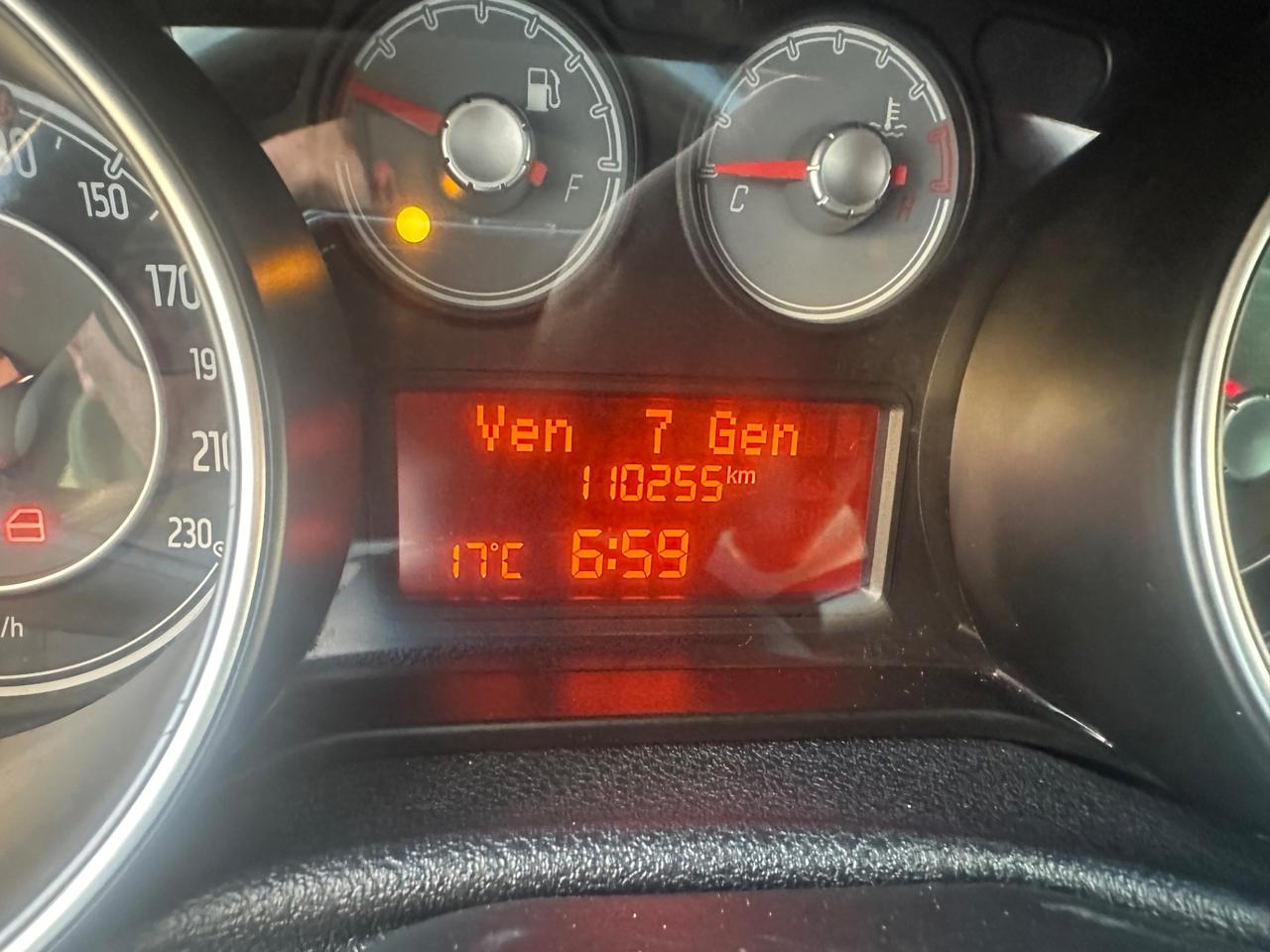 Fiat Punto 1.3 MJT 85 CV 12/2013 KM 110256 CERT 1PROP