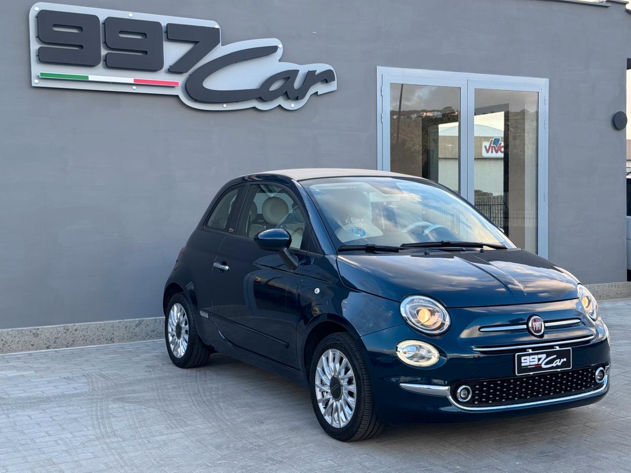 Fiat 500 C 1.0 Hybrid Lounge - COME NUOVA - COLORE BLU DIPINTO DI BLU
