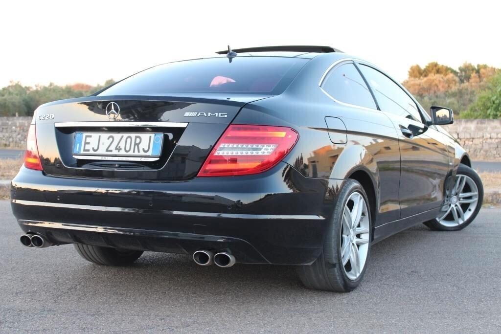 MERCEDES Classe C 220d Coupé *Tetto *Luci Ambiente