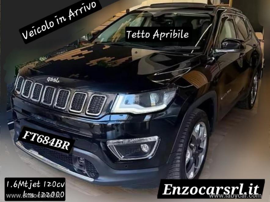 JEEP Compass 1.6 Mjt II 2WD Limited TETTO APRIBILE 122000KM