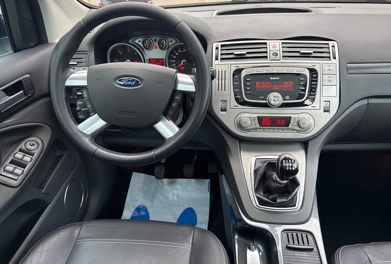 Ford Kuga 2.0 TDCi 136 CV 4WD Titanium,TETTO PANORAMICO,Pelle,Climatronic bizona,ecc.