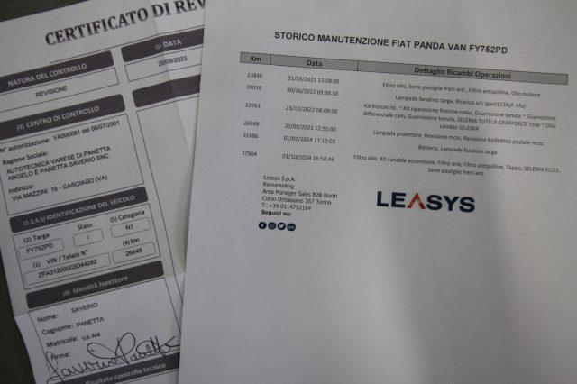 FIAT Panda VAN 1.2 Pop 2 posti + IVA 22%