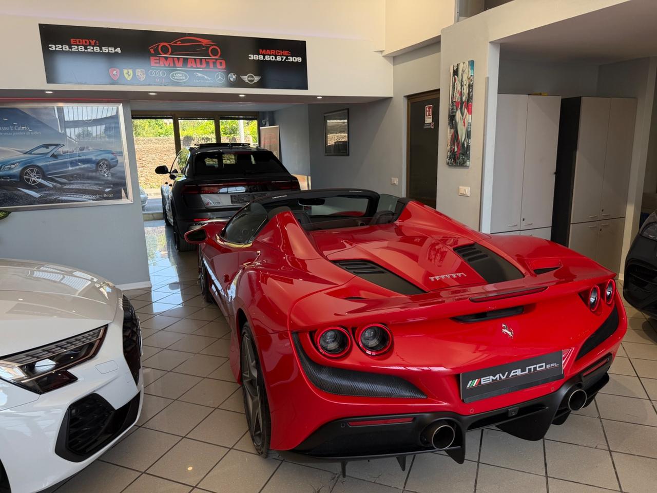 FERRARI F8 SPIDER (530 KW) iva esposta tagliandata casa Madre