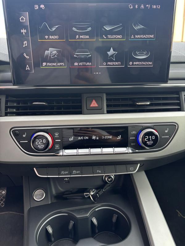 Audi A4 Avant 35 2.0 tdi mhev Business Advanced 163cv s-tronic MATRIX-TETTO-CAM-18"