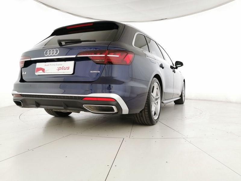 Audi A4 Avant 40 2.0 tdi mhev S line edition quattro 204cv s-tronic