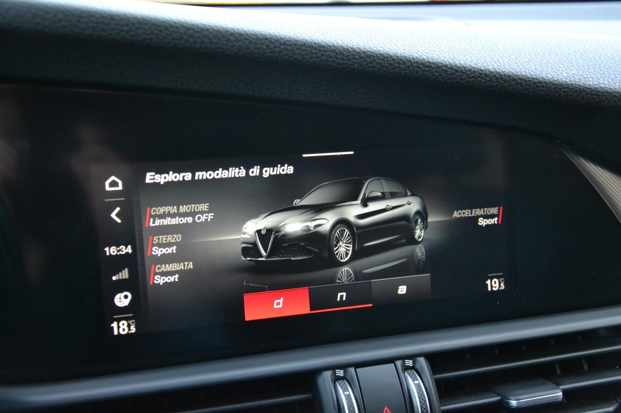 Alfa Romeo Giulia 2.0 TURBO 200CV AT8 **PREZZO VERO*UNIPRO'*ITALIANA