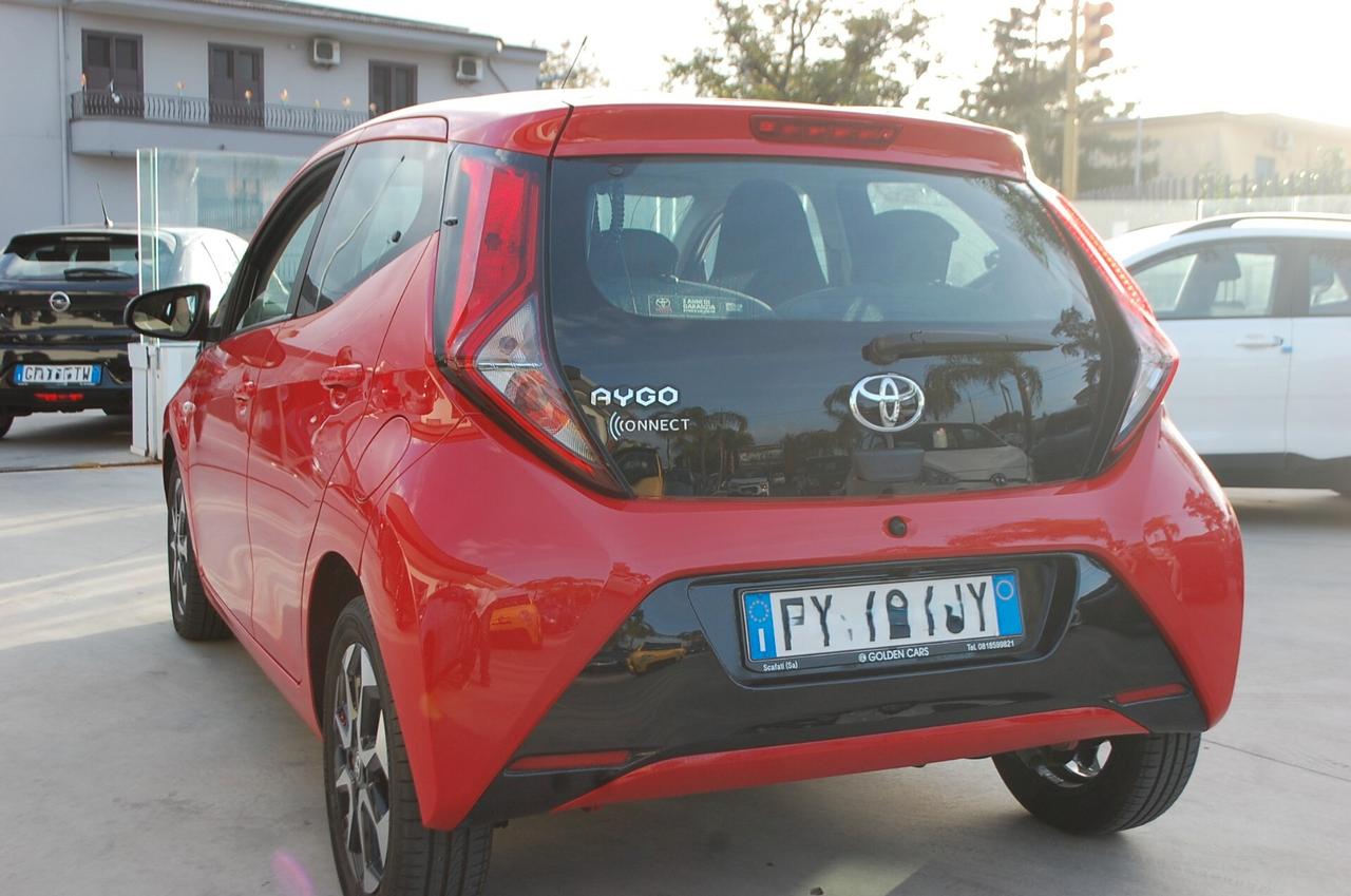Toyota Aygo Connect 5p 1.0 x-cool 72CV Uff Italy App Lega USB Led