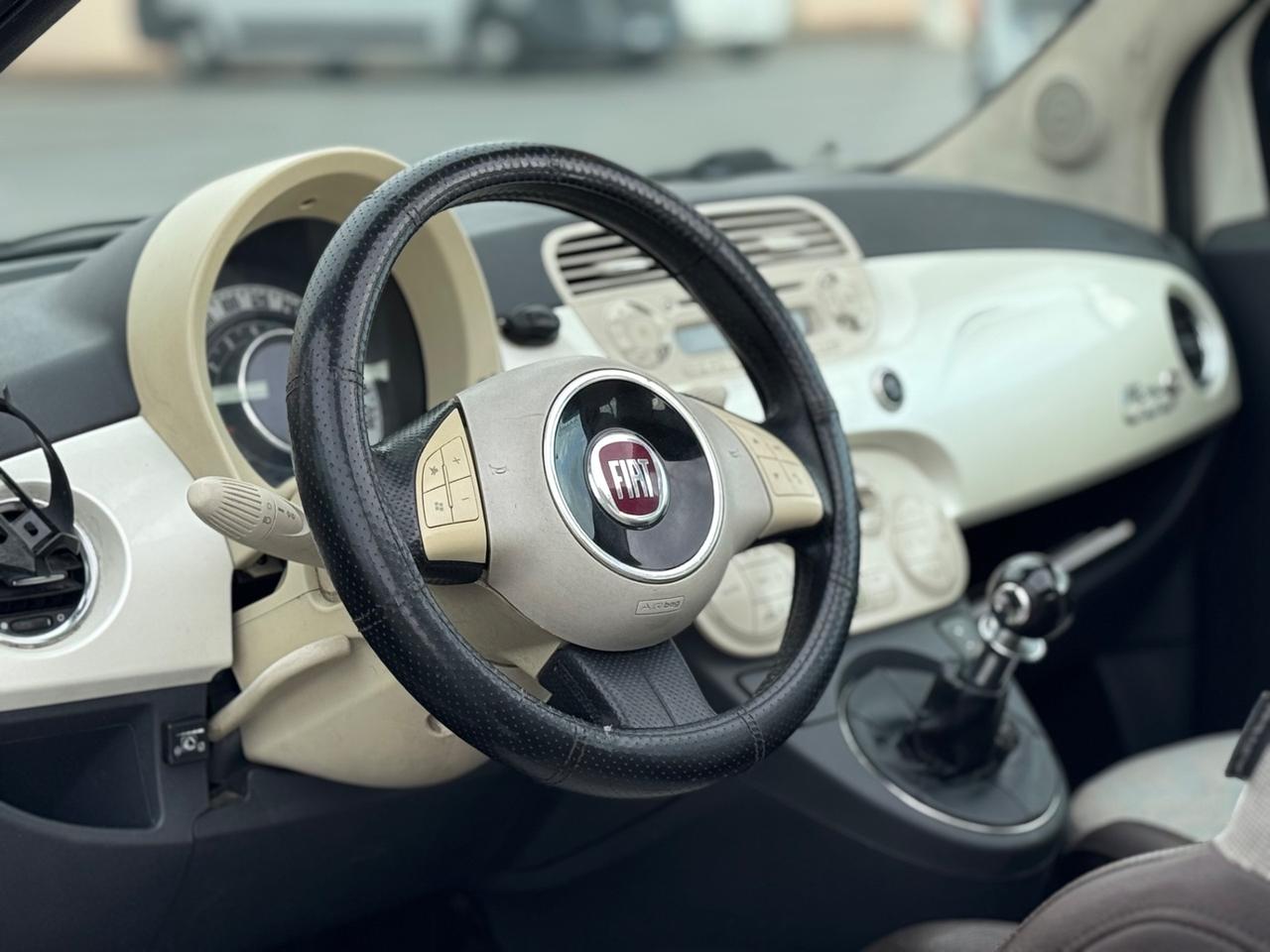 FIAT 500C 1.4 BENZINA 100CV GPL 2010 BIANCO PERLA