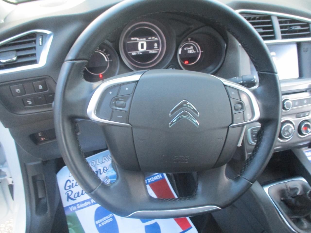 Citroen C4 1.6 HDI 100 CV FULL OPTIONAL 2016