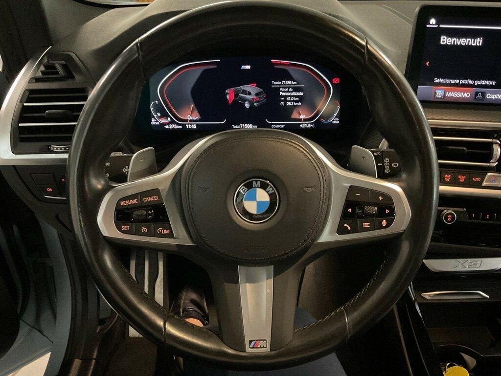 BMW X3 20 d Mild Hybrid 48V Msport xDrive Steptronic