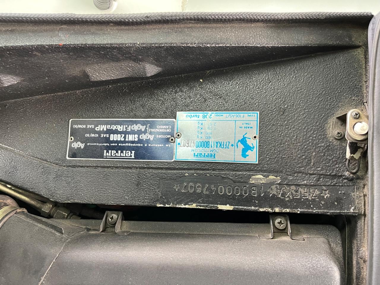 Ferrari 208 Turbo GTS Rarissima PERMUTE RATE