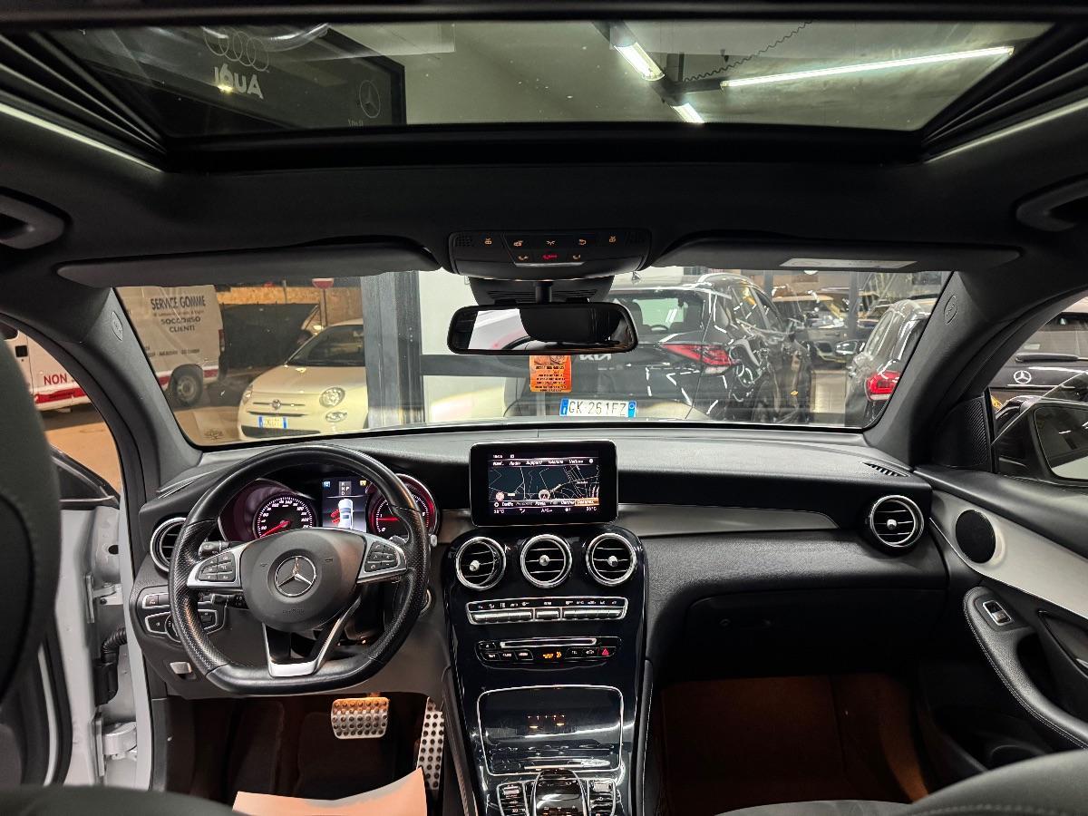 MERCEDES GLC 250d 4Matic Coupé AMG TETTO/ UNICO PROPRIETARIO/ LED