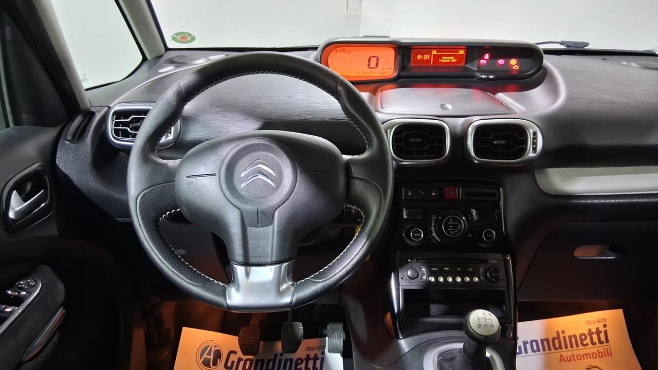 Citroen c3 Picasso 1.6 hdi 90 cv Exclusive 2014