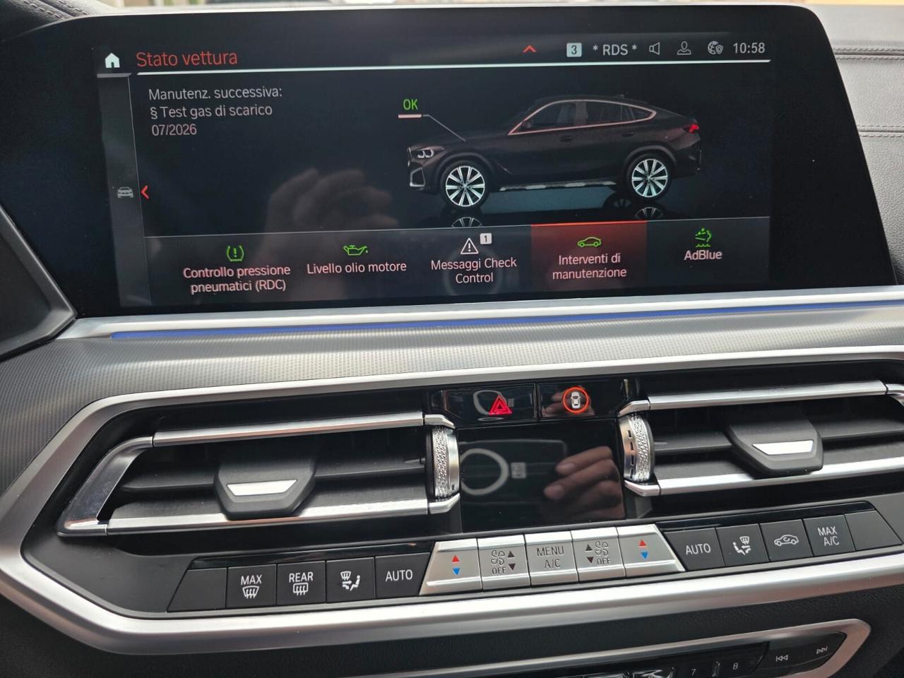 Bmw X6 3.0 D X-Drive 48V X-Line+Cerchi 22+Tetto+Luci Ambiente...