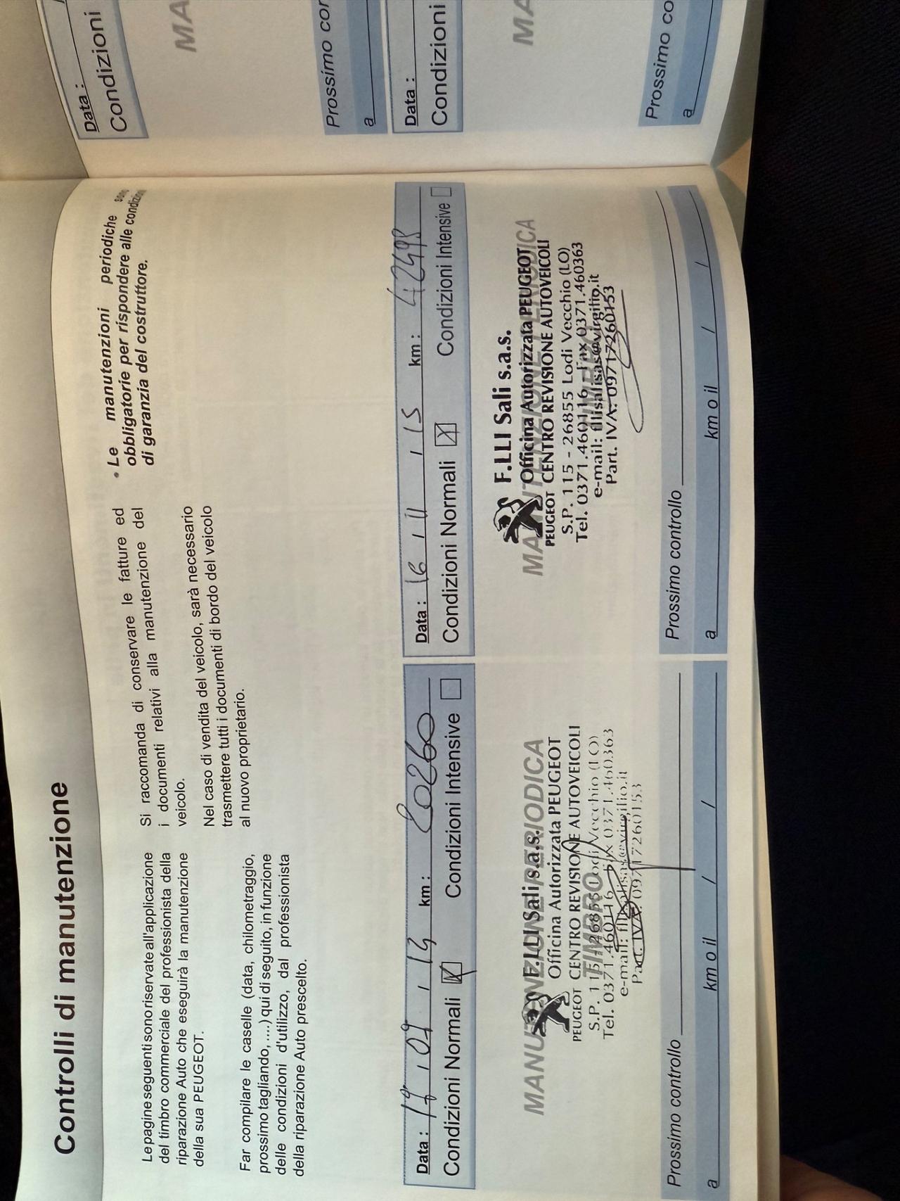 Peugeot 208 1.4 HDi 68 CV 5 porte Active UNICOPROP CINGHIA FATTA