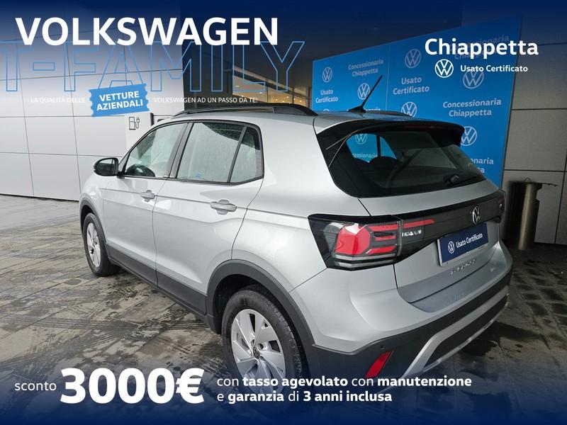 Volkswagen T-Cross 1.0 tsi life 95cv