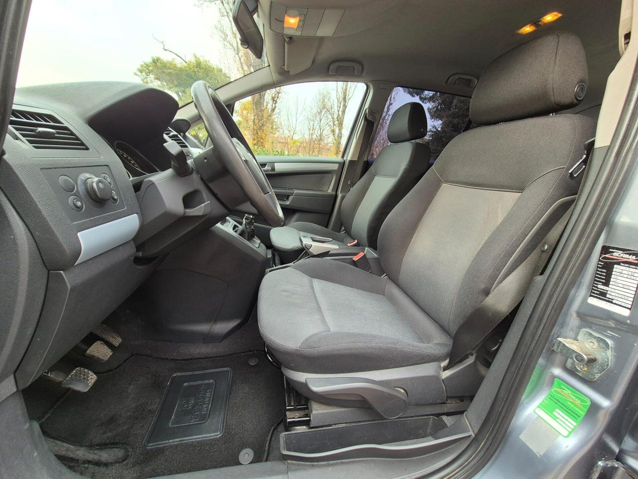 ZAFIRA 7 POSTI GANCIO TRAINO GARANZIA 12 MESI