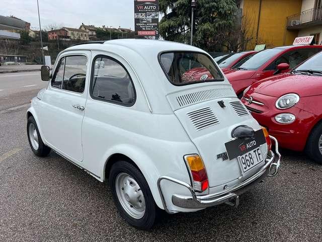 Fiat 500 1970 conservato, colore bianco originale