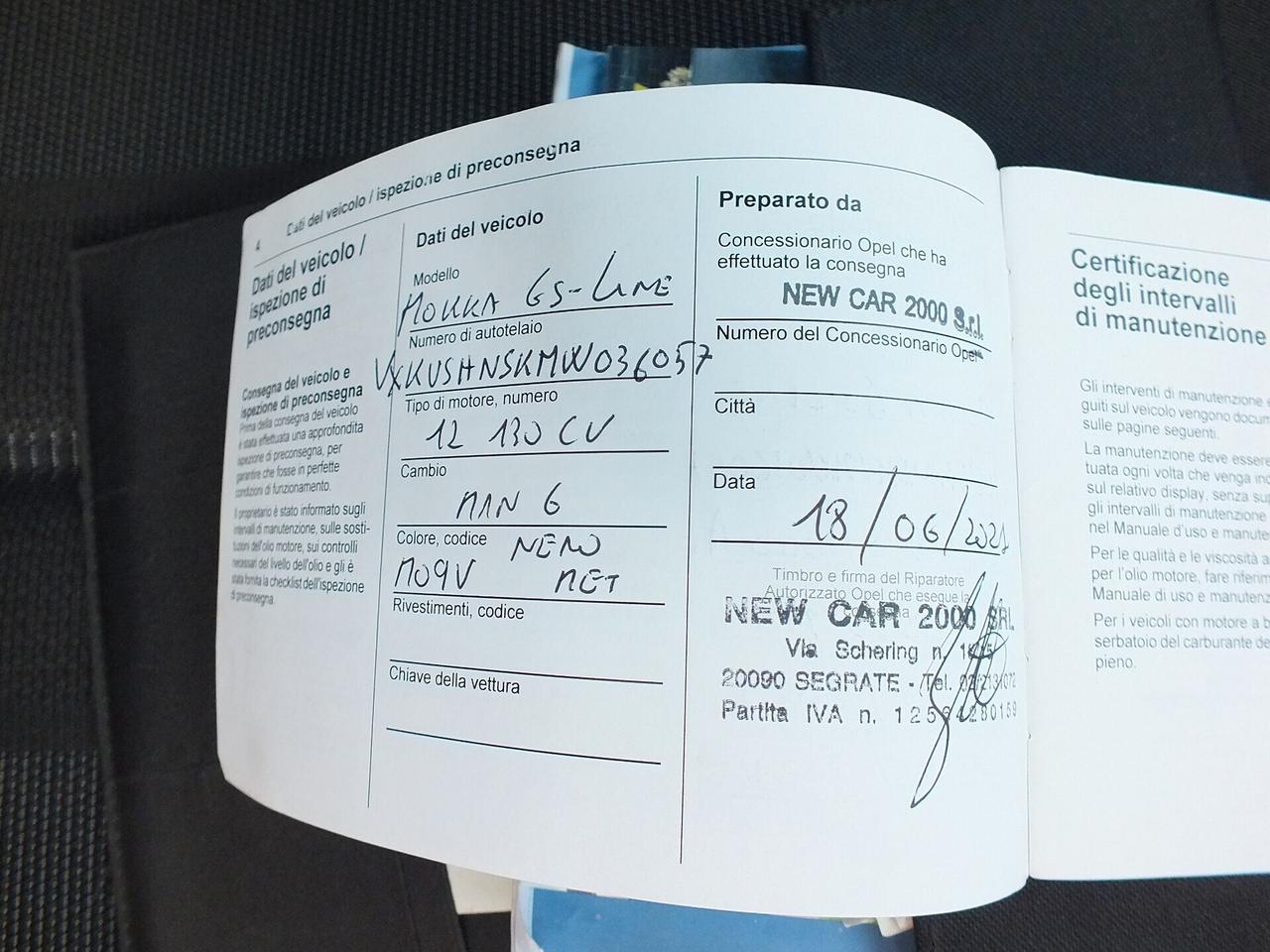 OPEL MOKKA 1.2 TURBO 130 CV GS-LINE