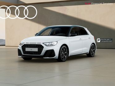 Audi A1 sportback 30 1.0 tfsi identity black 116cv s-tronic