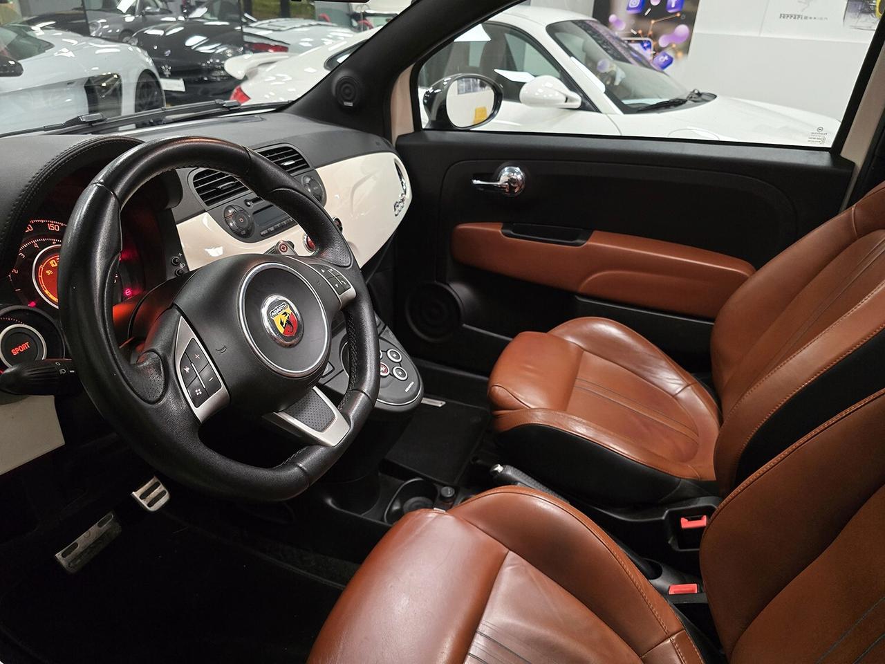 Abarth 500C 595C 1.4 BICOLORE_POCHISSIMI KM_DISTRIB FATTA! TOP