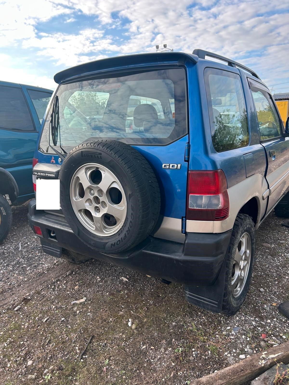 Mitsubishi Pajero Pinin 1.8 Benzina 16V GDI 3 porte target