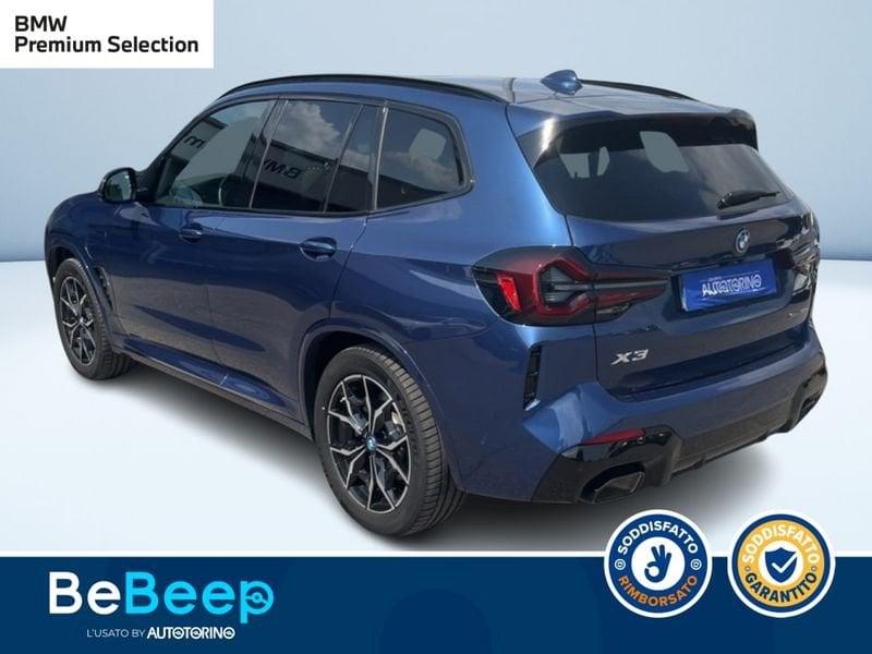 BMW X3 XDRIVE30E MSPORT AUTO
