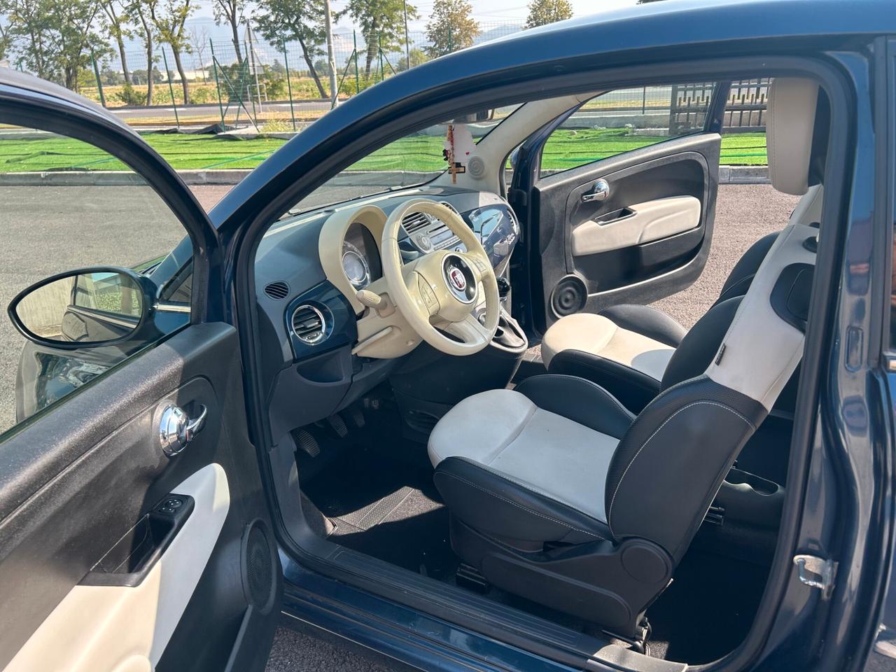 Fiat 500 1.2 lounge ok neopatentati sedili in pelle tettuccio apribile in vetro