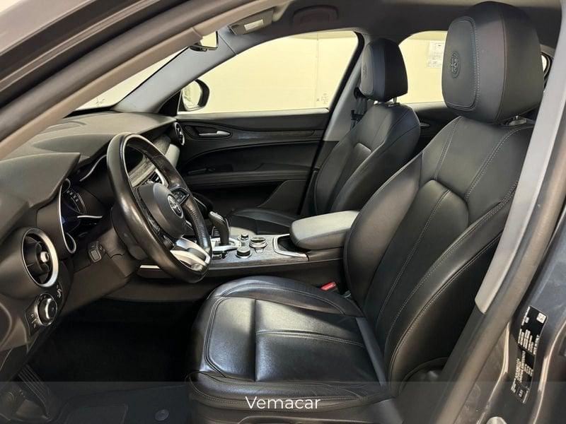 Alfa Romeo Stelvio 2.2 T D 190CV Business AT8 Q4-PELLE TOT-RETROC PACK DRIVER-ENTRY SAFETY SOLO KM 50700!