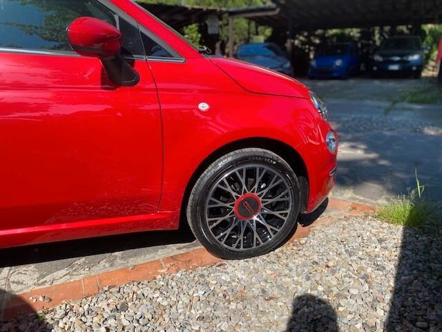 Fiat 500 1.0 Hybrid Red