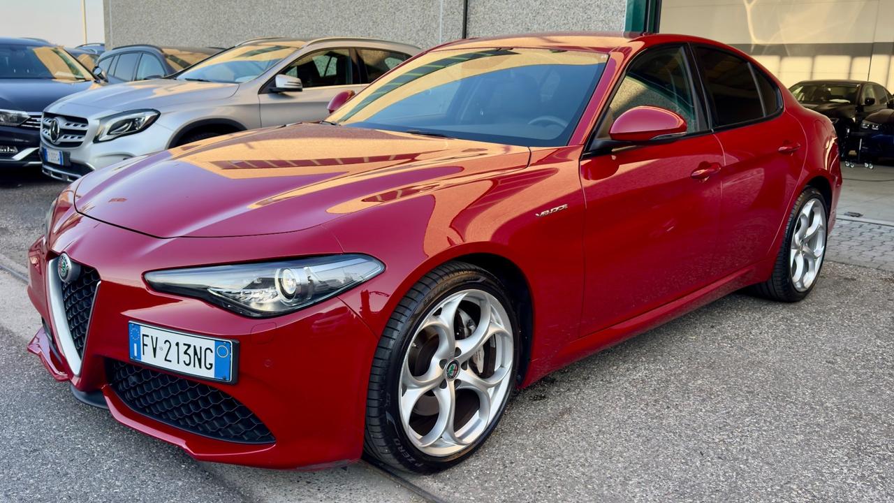 ALFA ROMEO GIULIA 2.2 Q4 VELOCE TURBODIESEL 210CV - SEDILI ELETTRICI IN PELLE RISCALDABILI, VOLANTE RISCALDATO, FULL LED