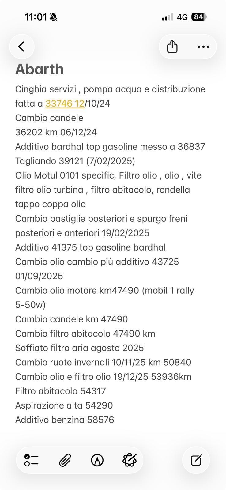 Abarth 595 1.4 Turbo T-Jet 160 CV Pista