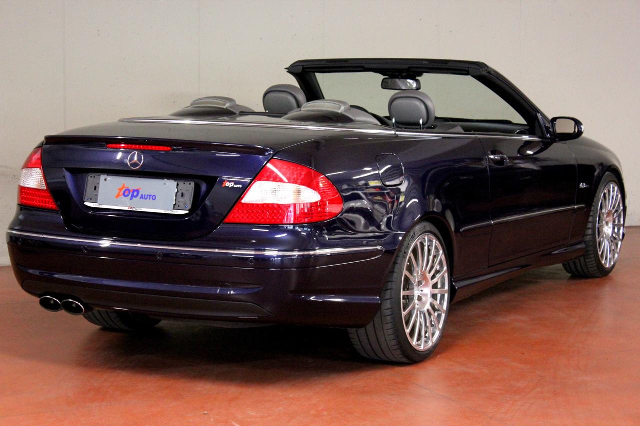 Mercedes CLK 63 AMG V8 481 CV CABRIO CERCHI 19" 6300 CCM! UNICA!