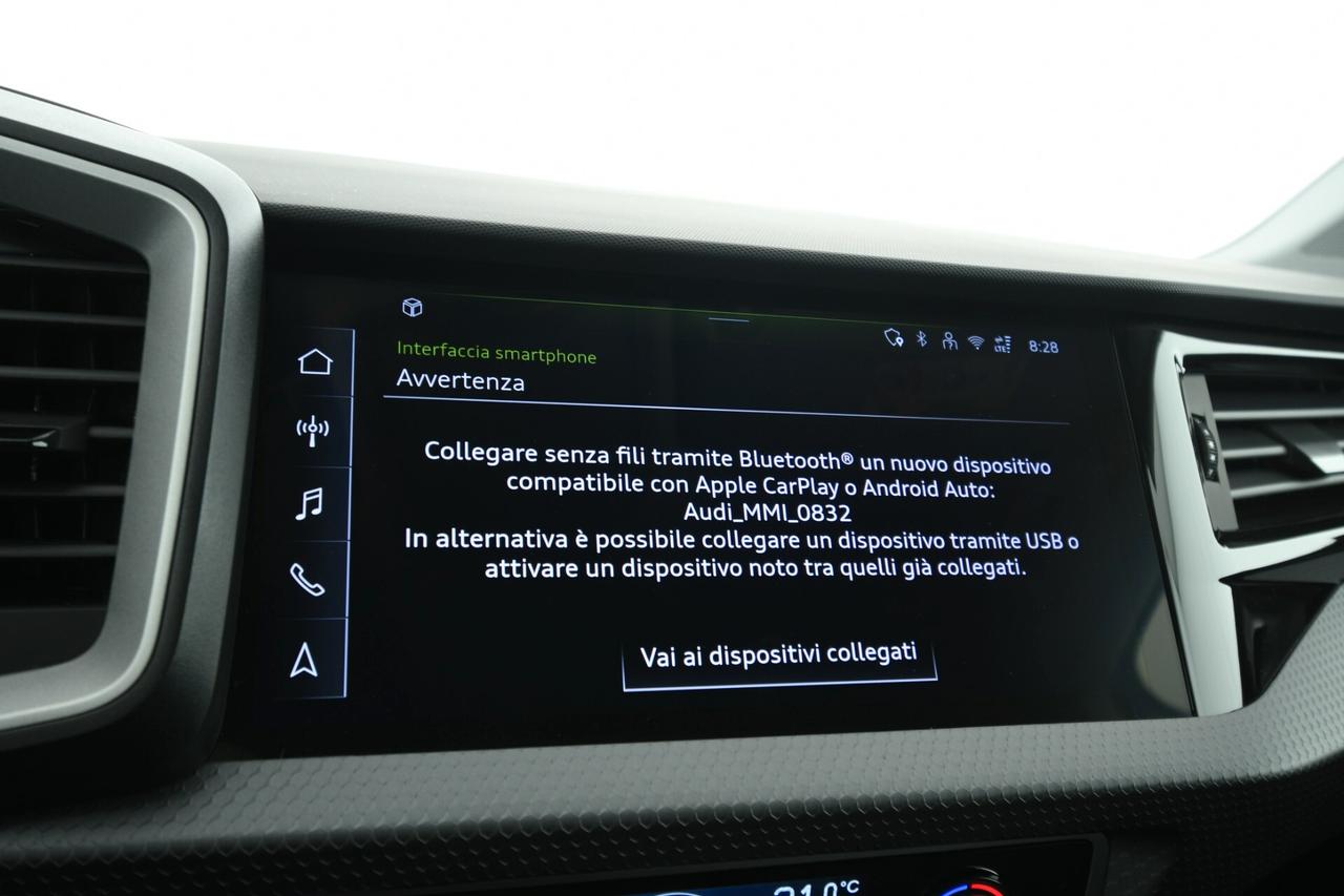 Audi A1 sportback 25 1.0 tfsi S-Line admired advanced s-tronic