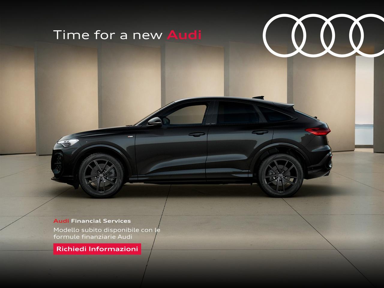 Audi Q5 sportback 2.0 tdi mhev+ s line edition quattro 204cv s-tronic