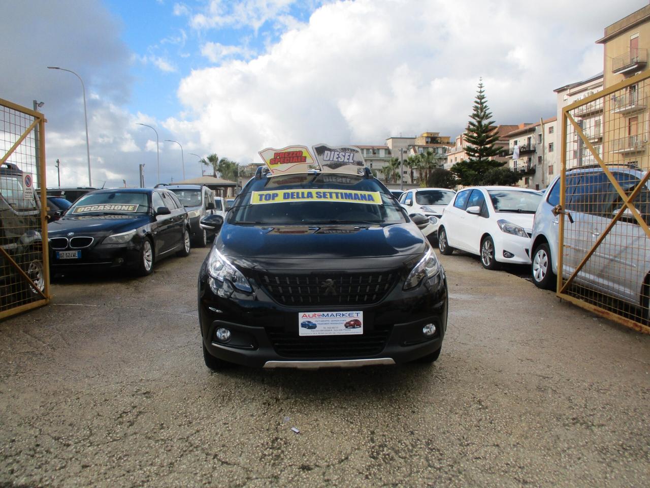 Peugeot 2008 BlueHDi 100 CV Black Matt GT-LINE 2019