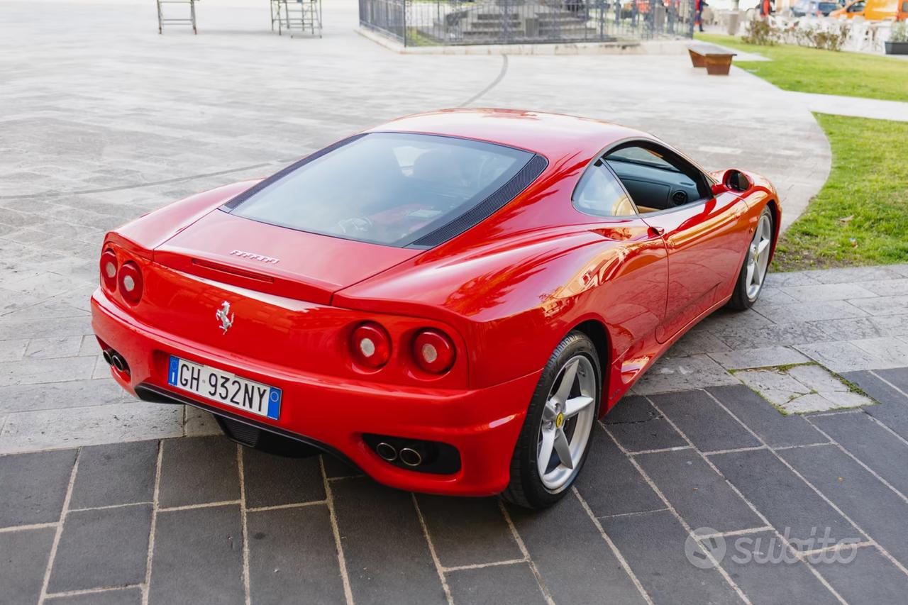 Ferrari 360 Modena F1 Italiana targa ORO 22.000km