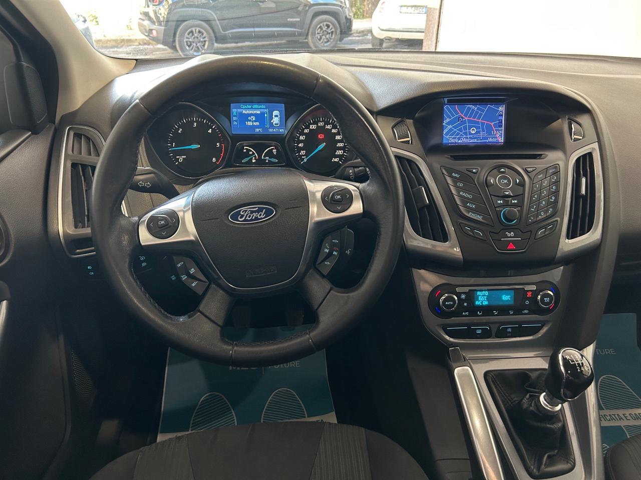 Ford Focus 1.6 TDCi 115 CV Titanium UNICO PROPIETARIO